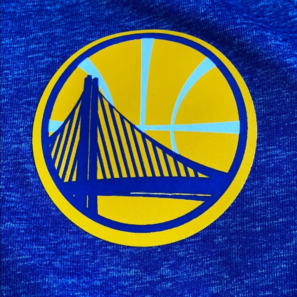Warriors long sleeve polyester tee